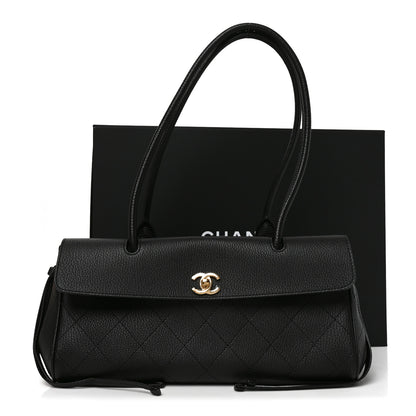Chanel Grained Calfskin Urban Essentials Small Shopping Bag Black 11 of 11