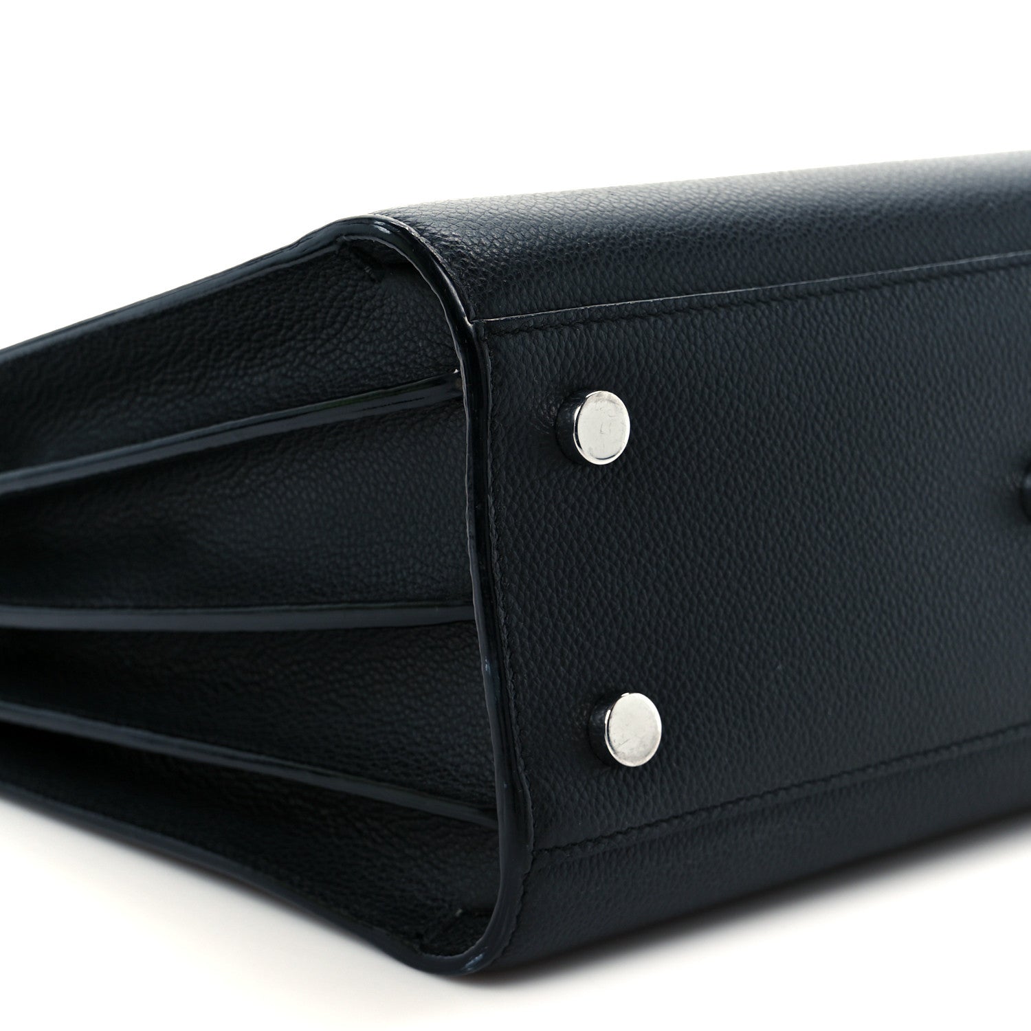 Saint Laurent Grained Calfskin Baby Sac De Jour Black 16 of 21