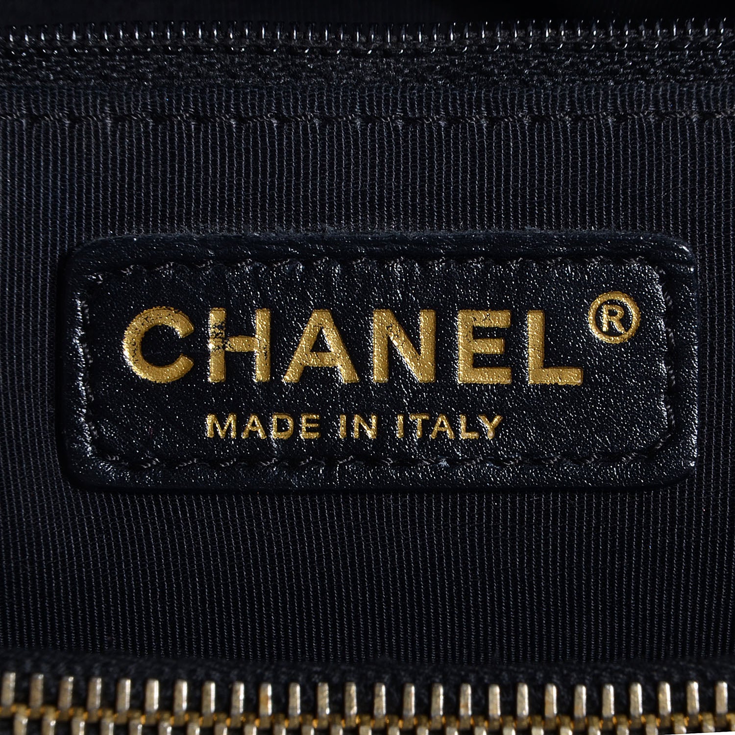 Chanel Caviar Grand Shopping Tote GST Black 6 of 7