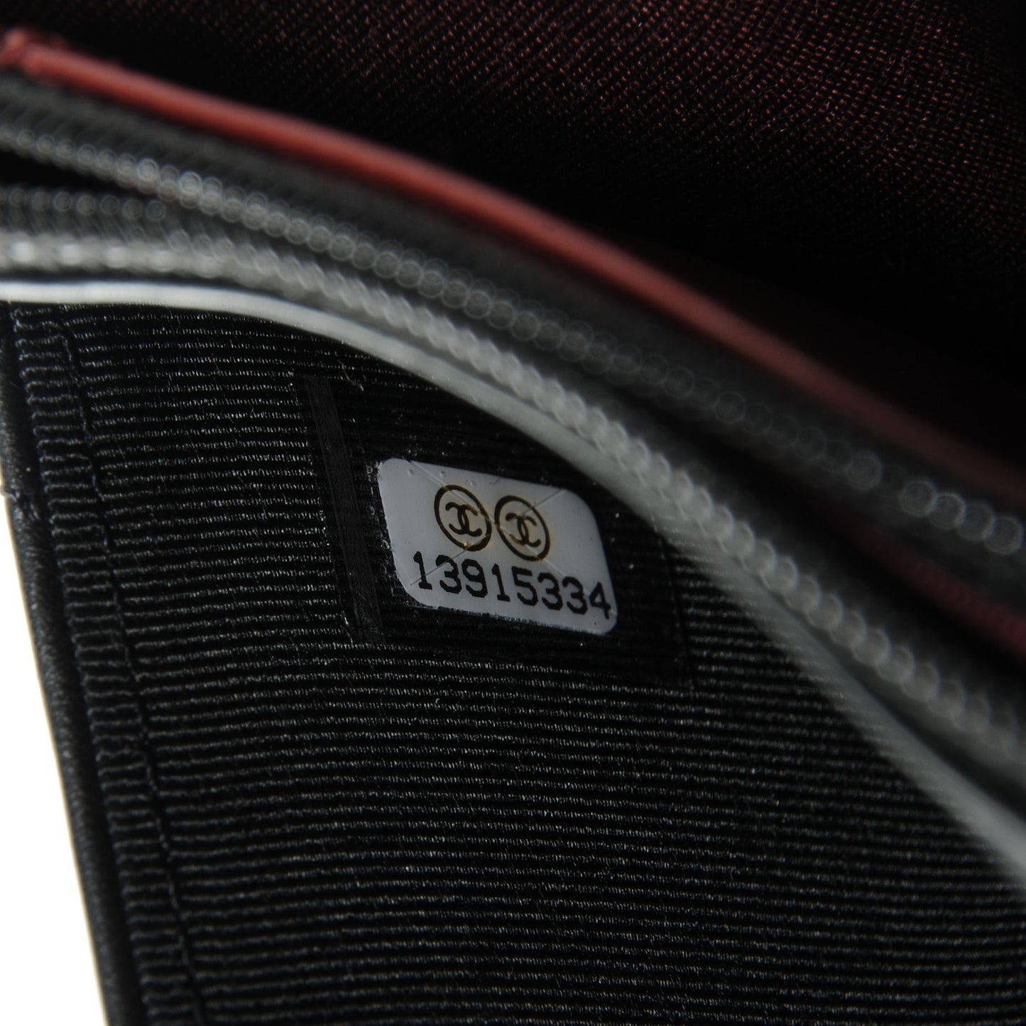 Aged Calfskin Reissue Wallet On Chain WOC Black
