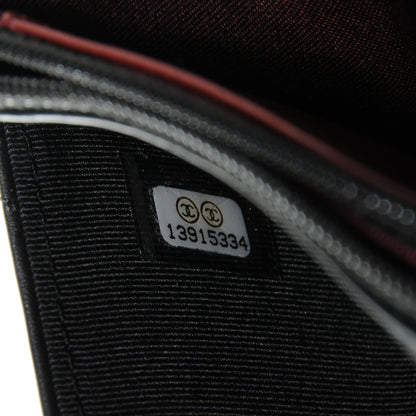 Chanel Aged Calfskin Reissue Wallet On Chain WOC Black 8 of 8