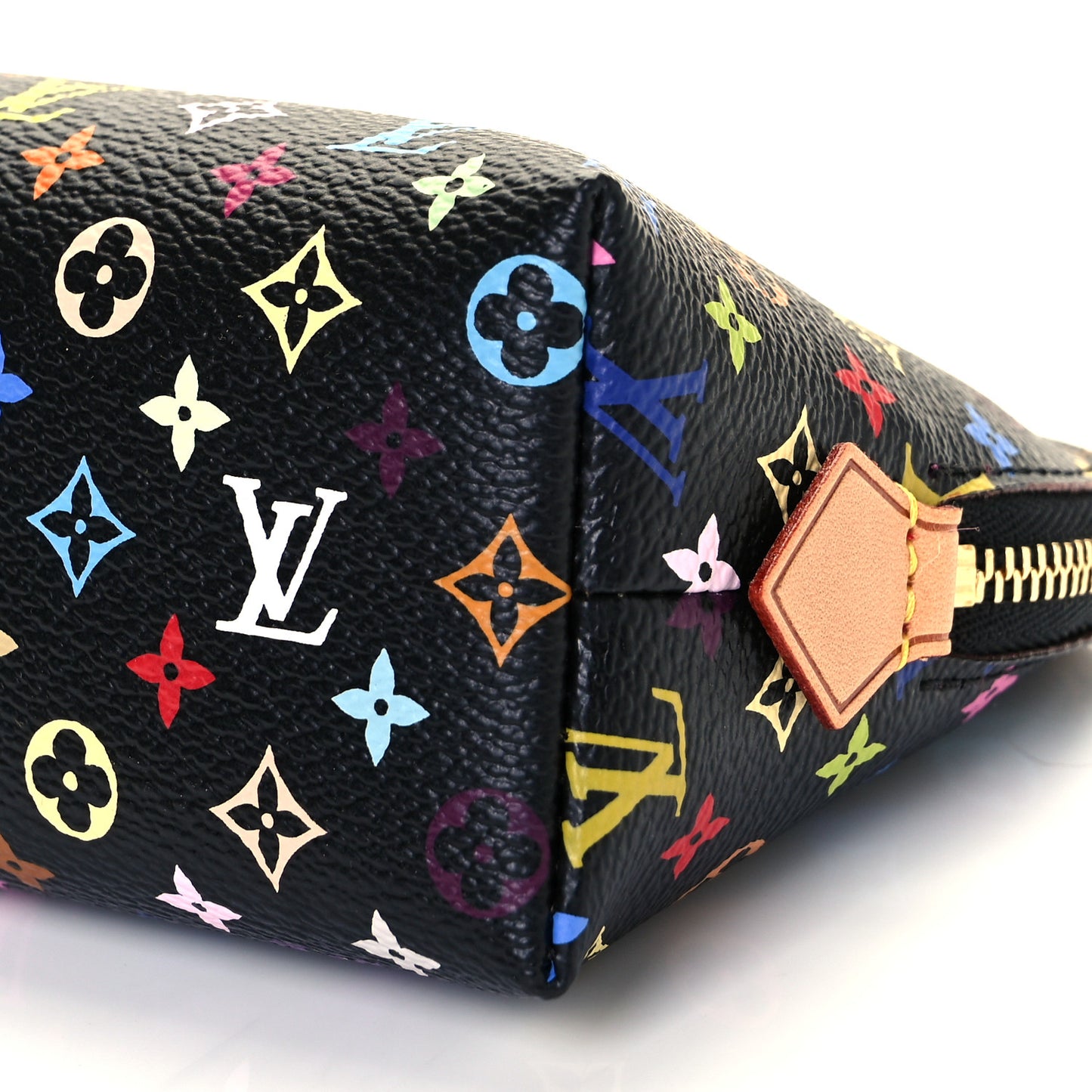 Monogram Multicolor Cosmetic Pouch Black Grenade