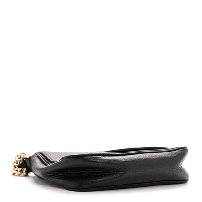 Gucci Pebbled Calfskin Small Soho Flap Crossbody Black 4 of 13