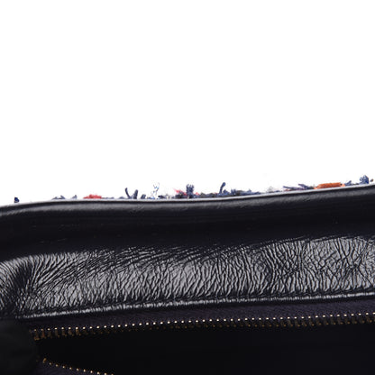 Chanel Tweed Calfskin Small Gabrielle Hobo Navy 12 of 14