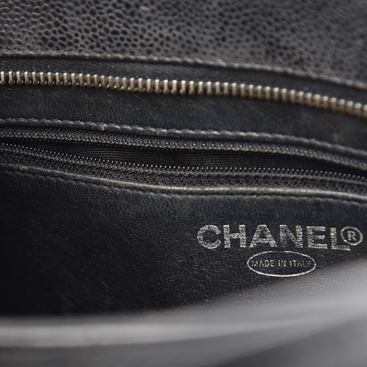 Chanel Caviar Quilted Medallion Tote Black 9 of 15