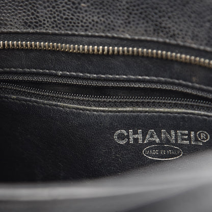 Chanel Caviar Quilted Medallion Tote Black 9 of 15