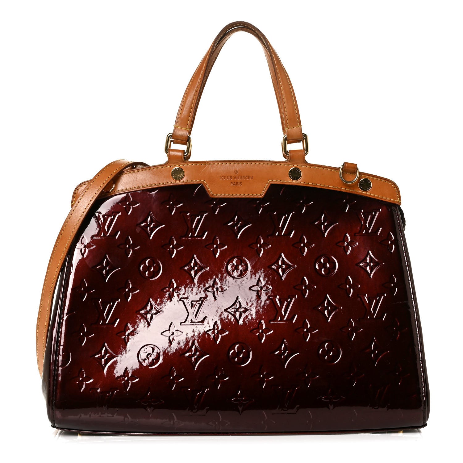Louis Vuitton Vernis Brea MM Rouge Fauviste 1 of 8