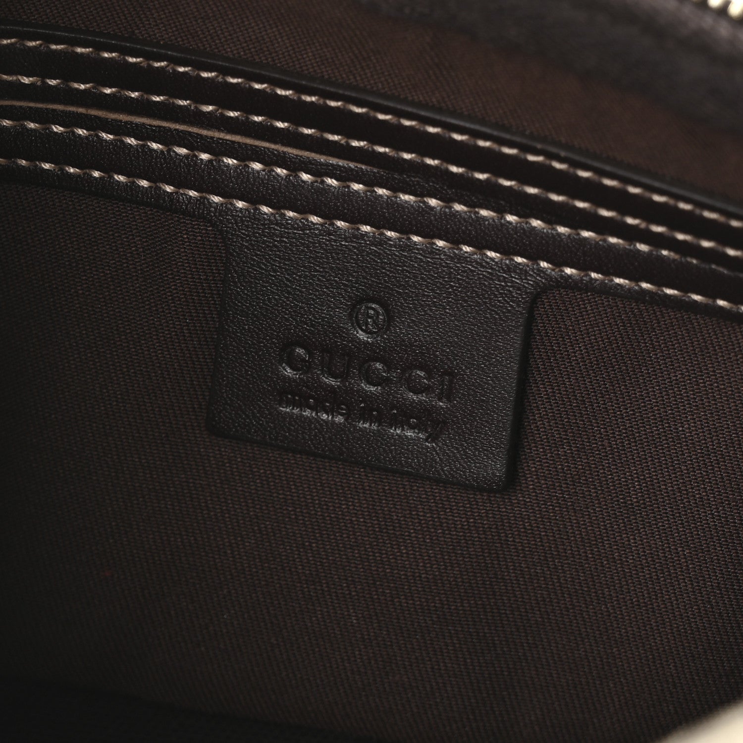 Gucci GG Supreme Monogram Belt Bag Dark Brown 5 of 9