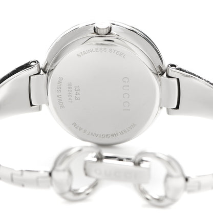 Gucci Stainless Steel 36mm Guccissima Quartz Watch Black 4 of 6