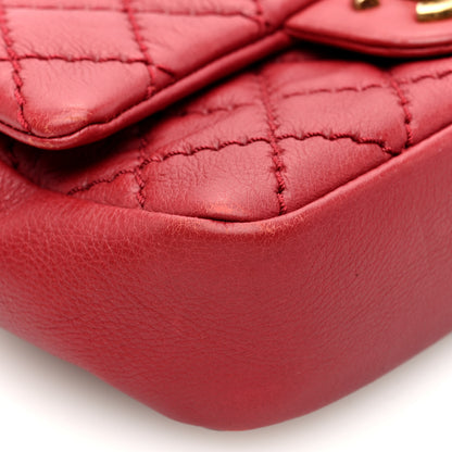 Chanel Calfskin Quilted Mini Urban Day Flap Red 9 of 10