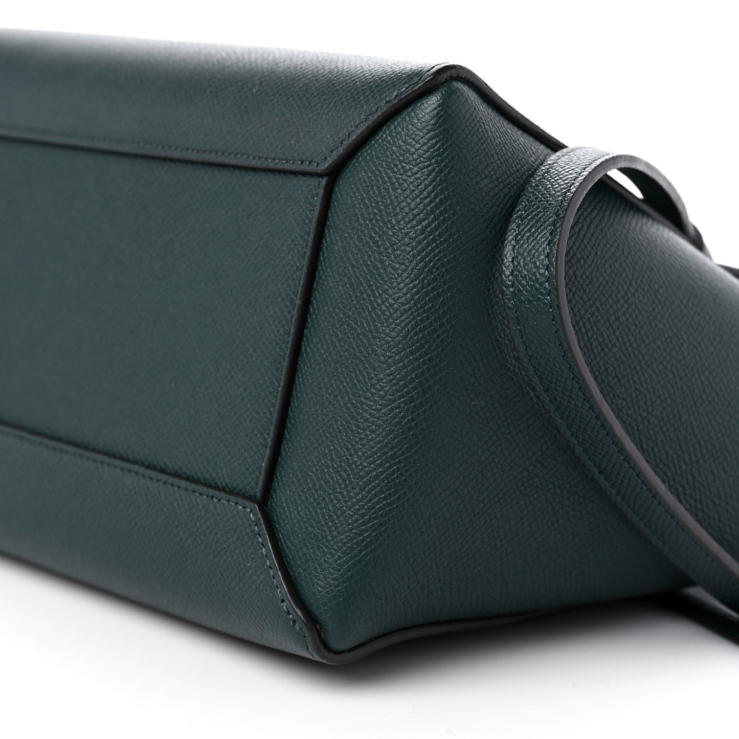 Grained Calfskin Micro Belt Bag Amazone