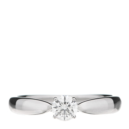 Tiffany Platinum Diamond .25ct Harmony Solitaire Engagement Ring 49 4.75 1 of 7