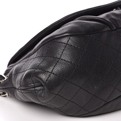 Chanel Caviar Half Moon Large Flap Black 8 of 15