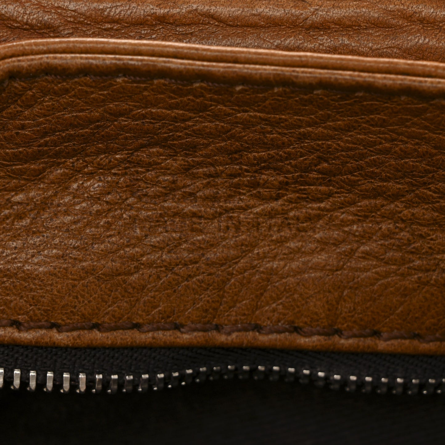 Calfskin Medium Paddington Satchel Tan