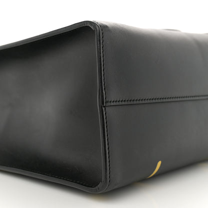 Gucci Calfskin GucciGhost Real Medium XL Tote Black Yellow 8 of 11
