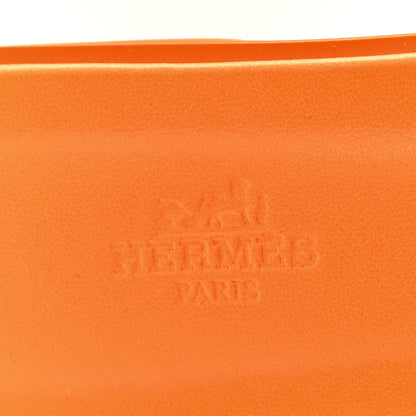 Hermes Epsom Oran Sandals 39 Orange Sunset 7 of 11