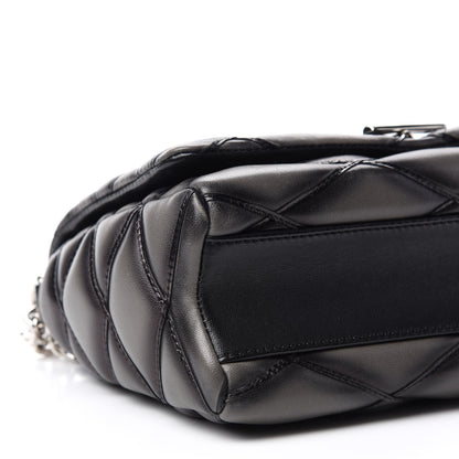 Louis Vuitton Lambskin Malletage GO-14 PM Charcoal 7 of 12