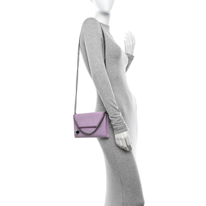 Stella McCartney Shaggy Deer Mini Falabella Crossbody Bag Lilac 2 of 10