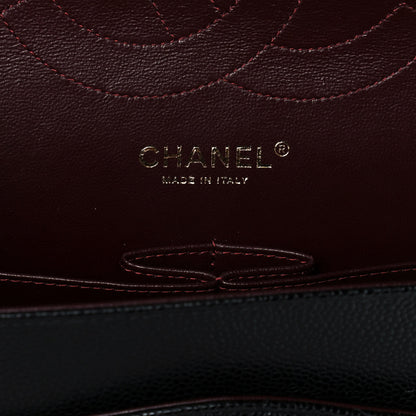 Chanel Caviar Quilted Jumbo Double Flap Black 6 of 14