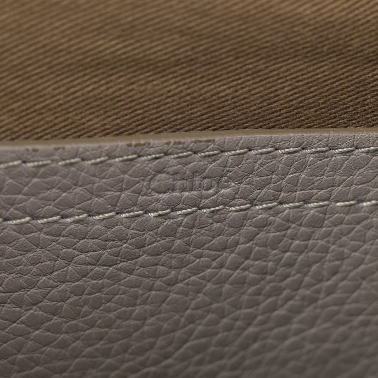 Calfskin Medium Marcie Round Crossbody Bag Cashmere Grey