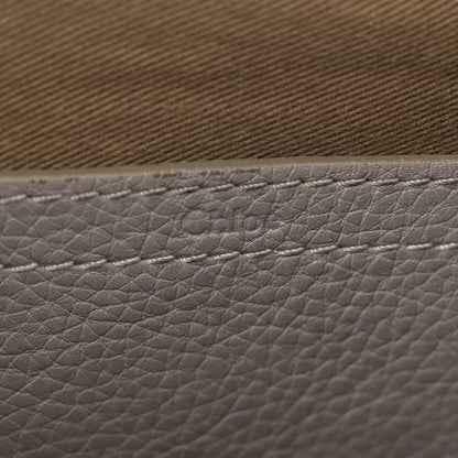 Chloe Calfskin Medium Marcie Round Crossbody Bag Cashmere Grey 6 of 17