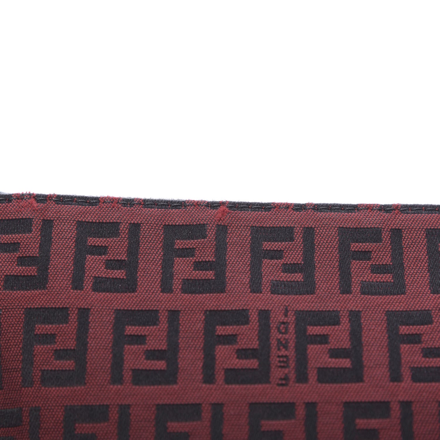 Fendi Zucchino Pochette Red 8 of 12