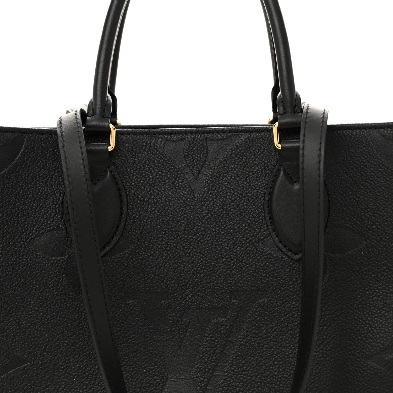 Louis Vuitton Empreinte Monogram Giant Onthego MM Black 7 of 10
