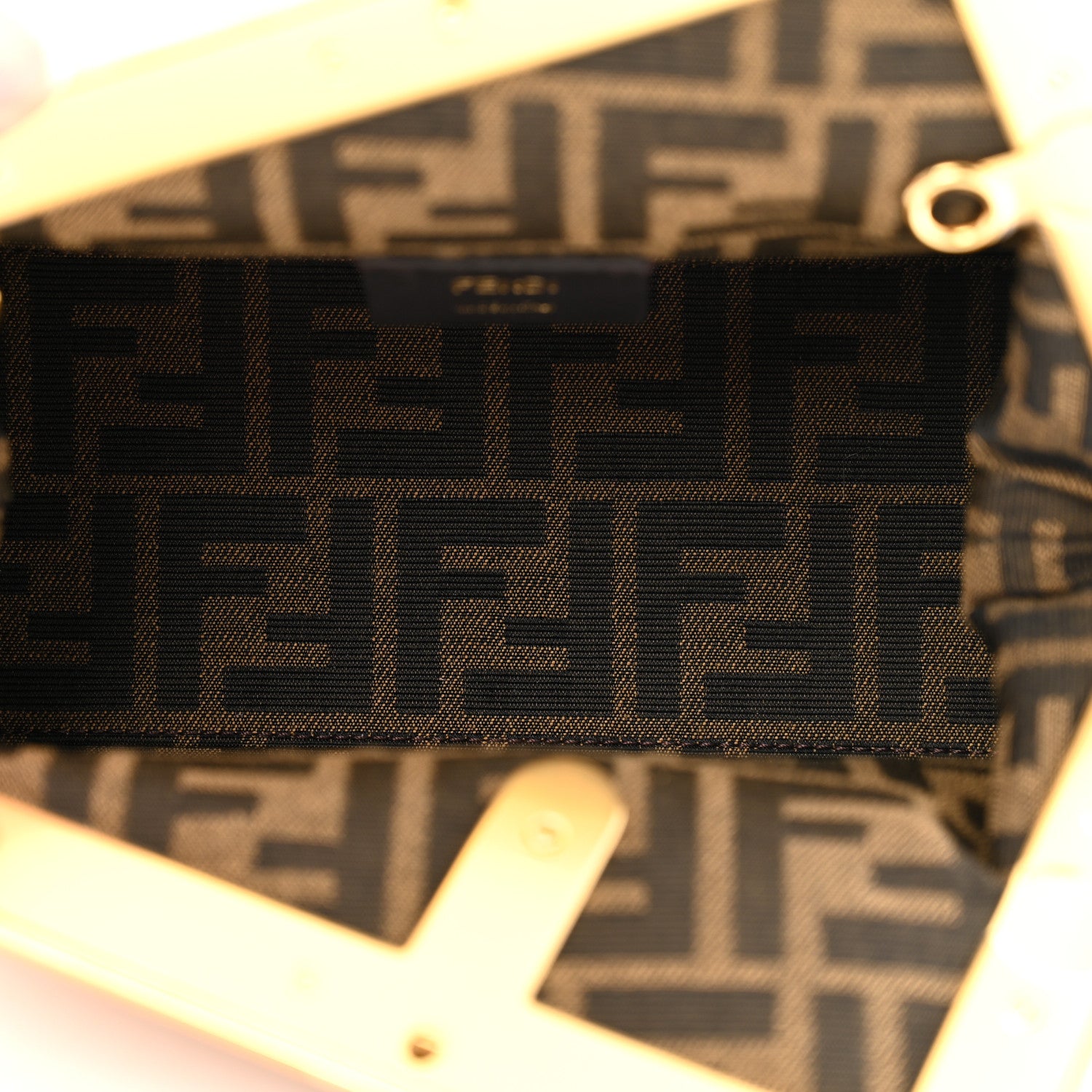 Fendi Shiny Nappa Small Fendi First Sand 5 of 11