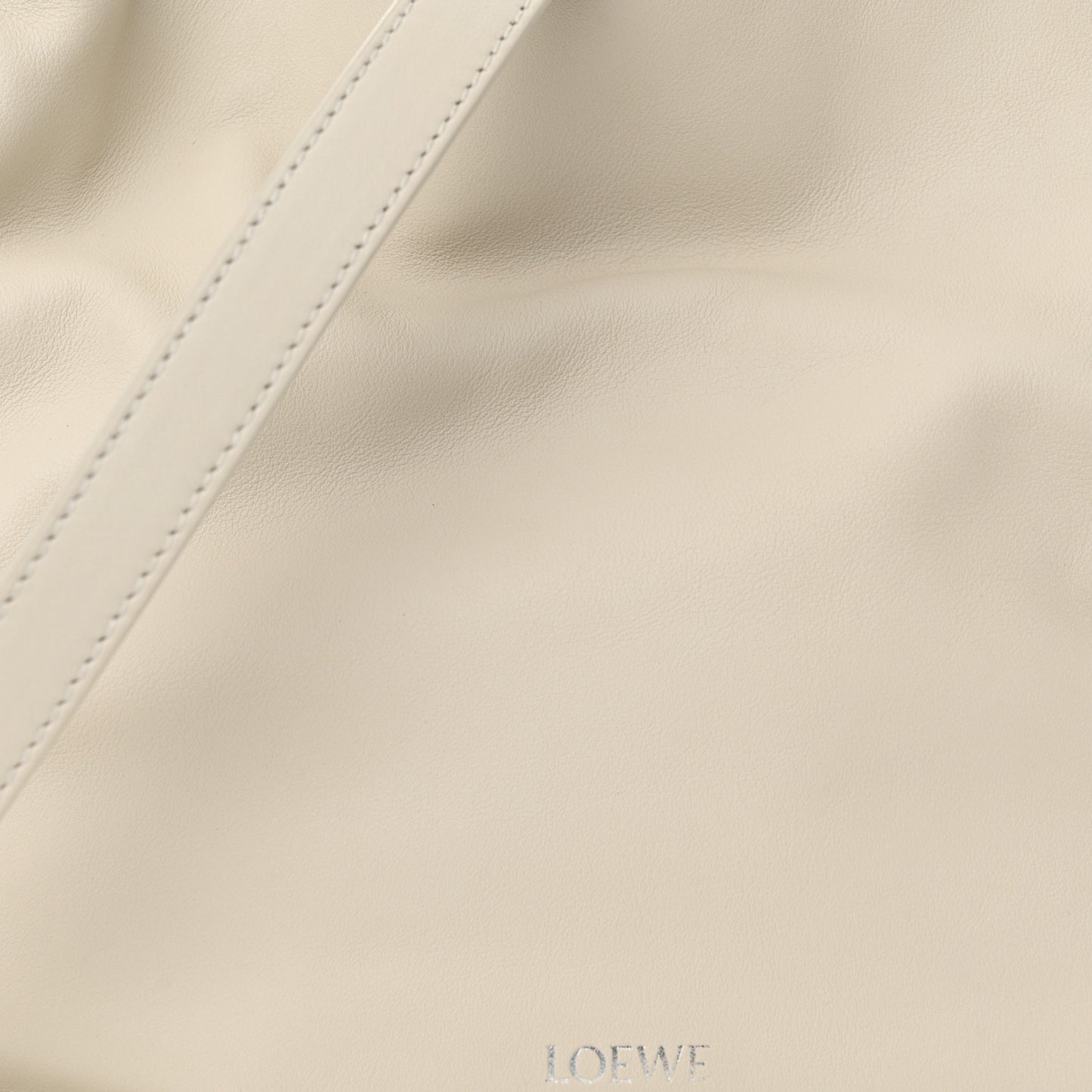 Calfskin Small Flamenco Knot Bag Sea Salt