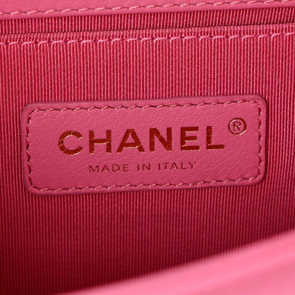 Chanel Calfskin Quilted Small Boy Flap Pink 6 of 9