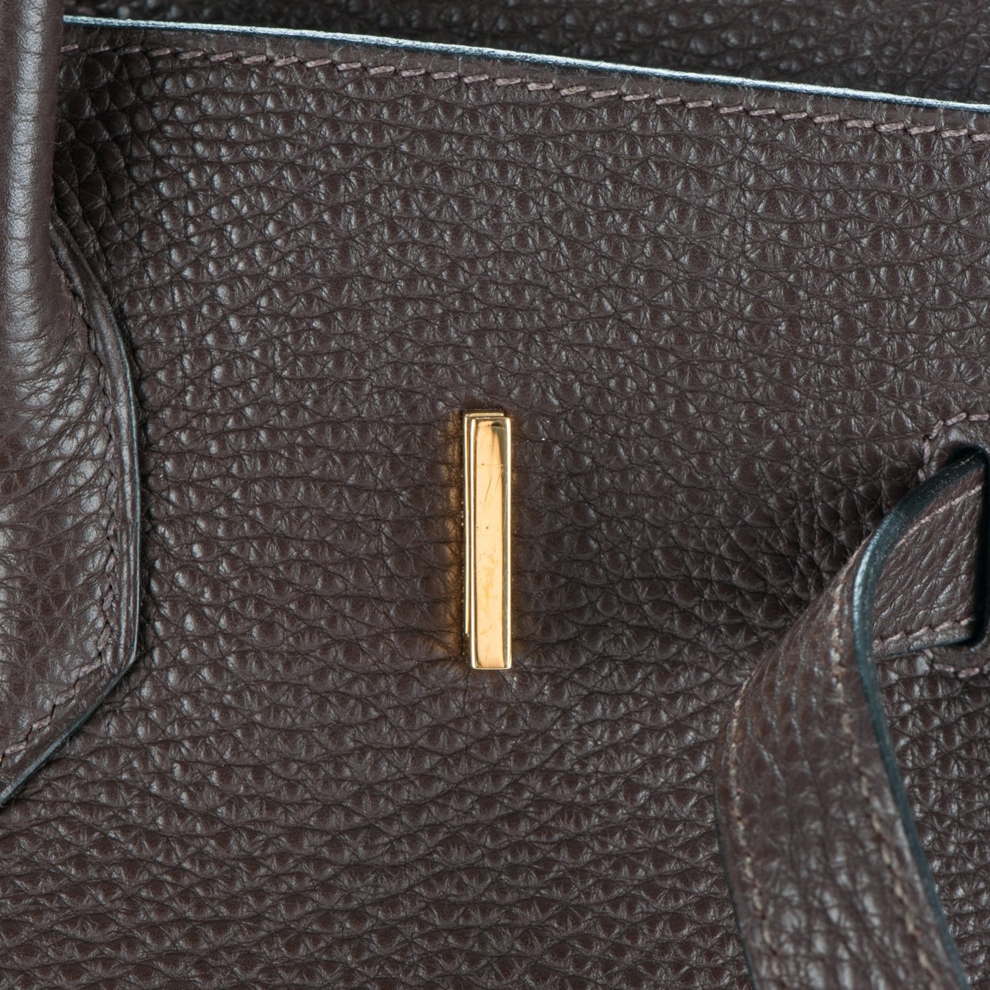 Togo Birkin 35 Chocolate