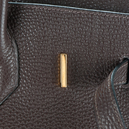 Hermes Togo Birkin 35 Chocolate 16 of 23