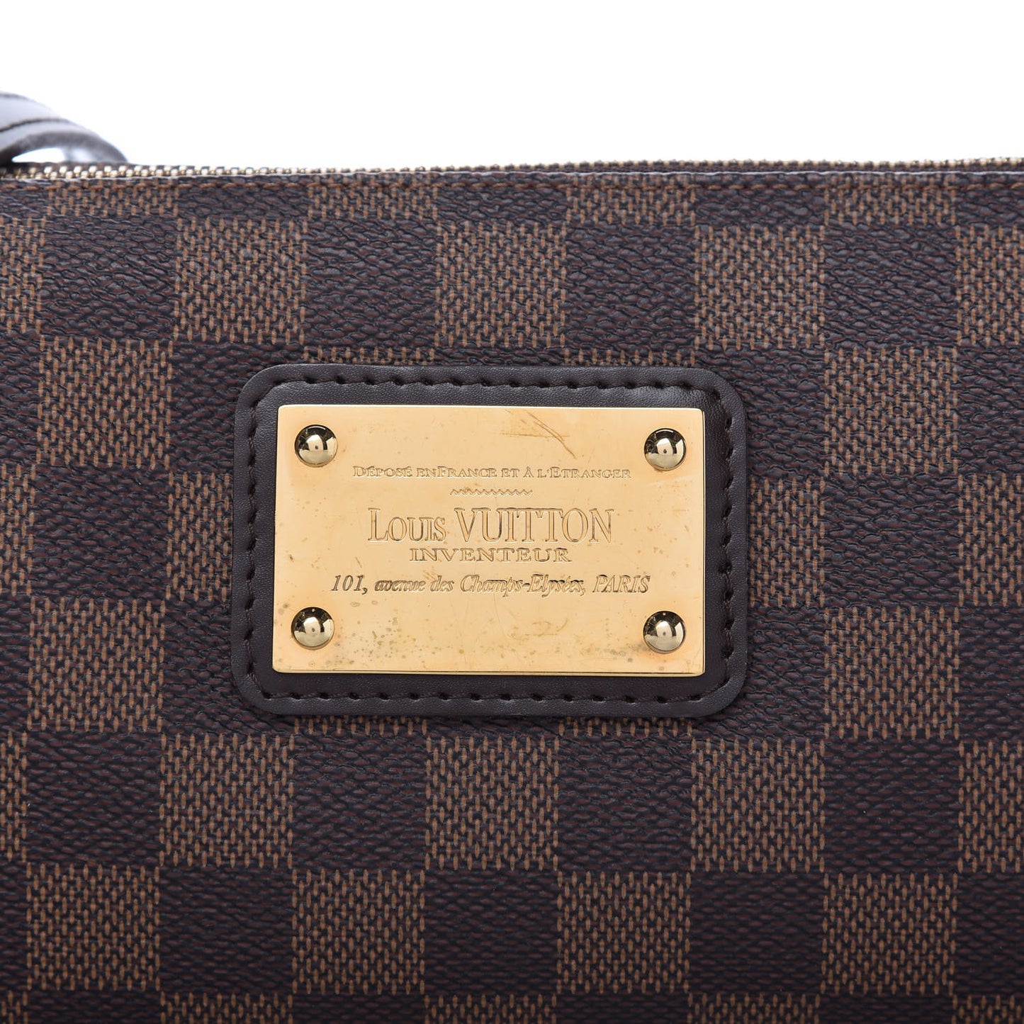 Damier Ebene Eva Clutch