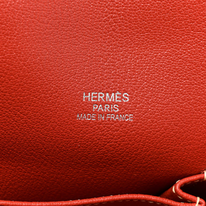 Hermes Taurillon Clemence Jypsiere 34 Bougainvillea 6 of 12