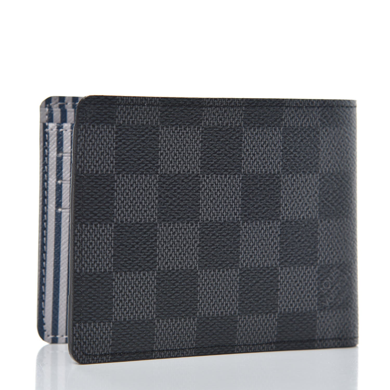 Louis Vuitton Damier Graphite Trunks and Locks Multiple Wallet 3 of 10