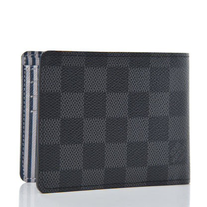 Louis Vuitton Damier Graphite Trunks and Locks Multiple Wallet 3 of 10