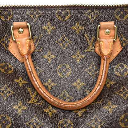 Louis Vuitton Monogram Speedy Bandouliere 35 10 of 15