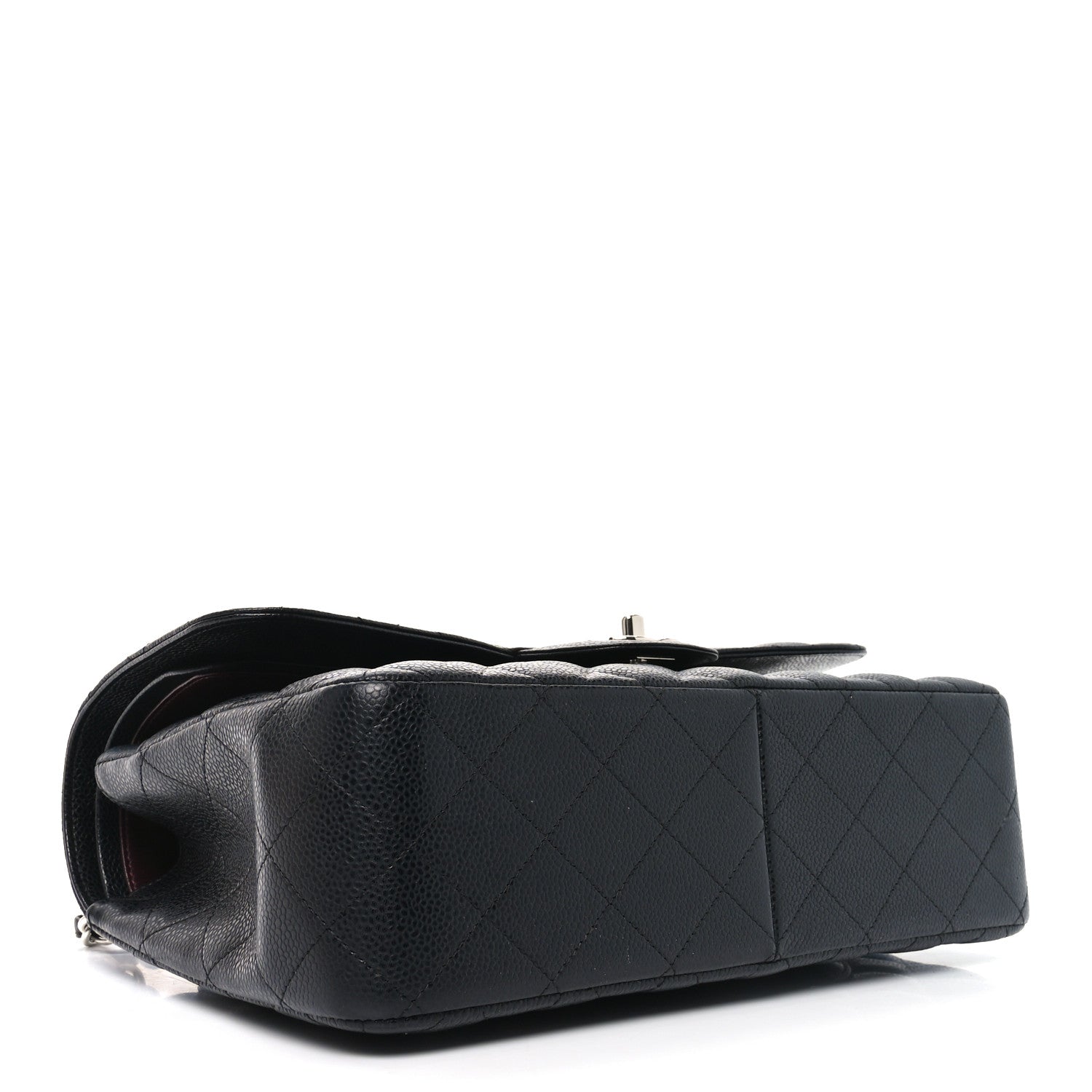 Chanel Caviar Quilted Jumbo Double Flap Black 4 of 10