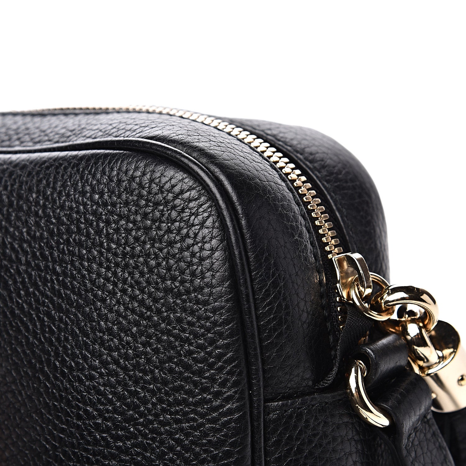 Gucci Pebbled Calfskin Small Soho Disco Bag Black 13 of 13