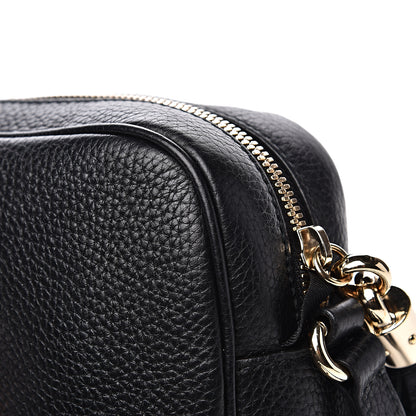Gucci Pebbled Calfskin Small Soho Disco Bag Black 13 of 13