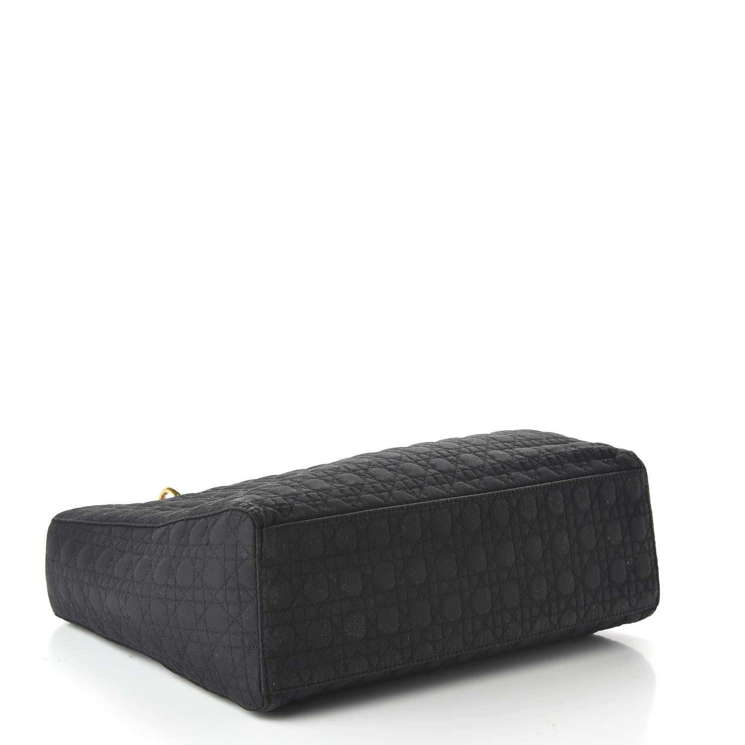 Christian Dior Nylon Cannage Large Lady Dior Black 4 of 9