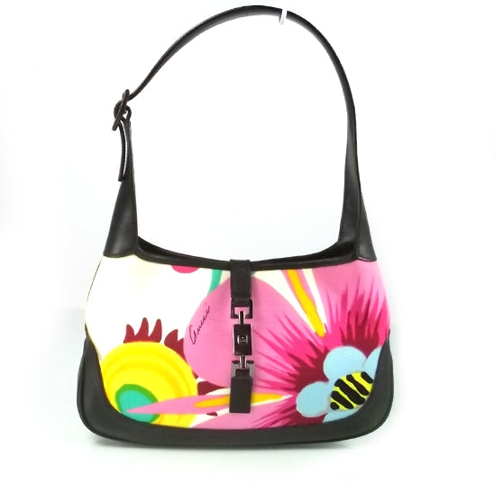 Canvas Floral Jackie O Hobo