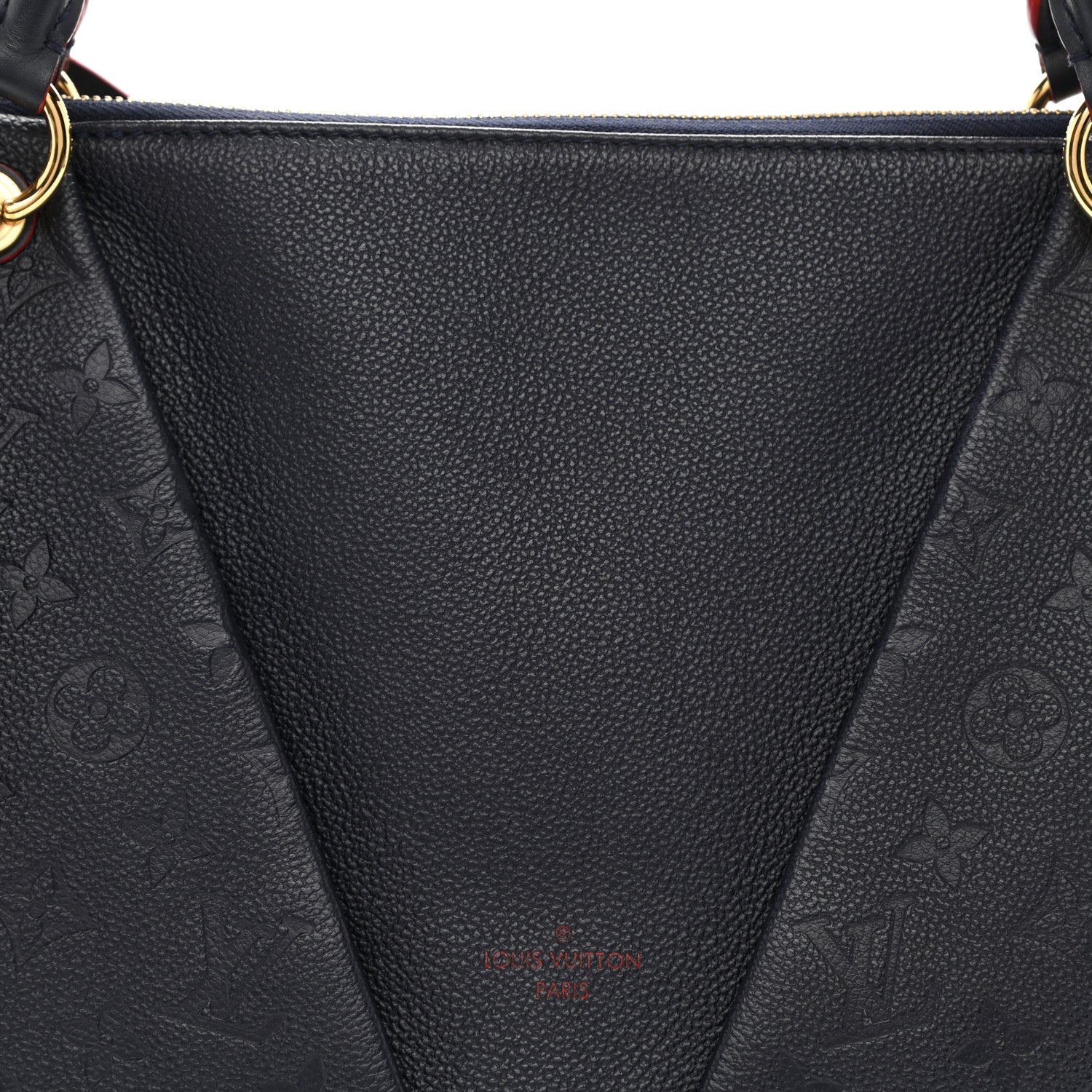 Louis Vuitton Empreinte V Tote MM Marine Rouge 8 of 10