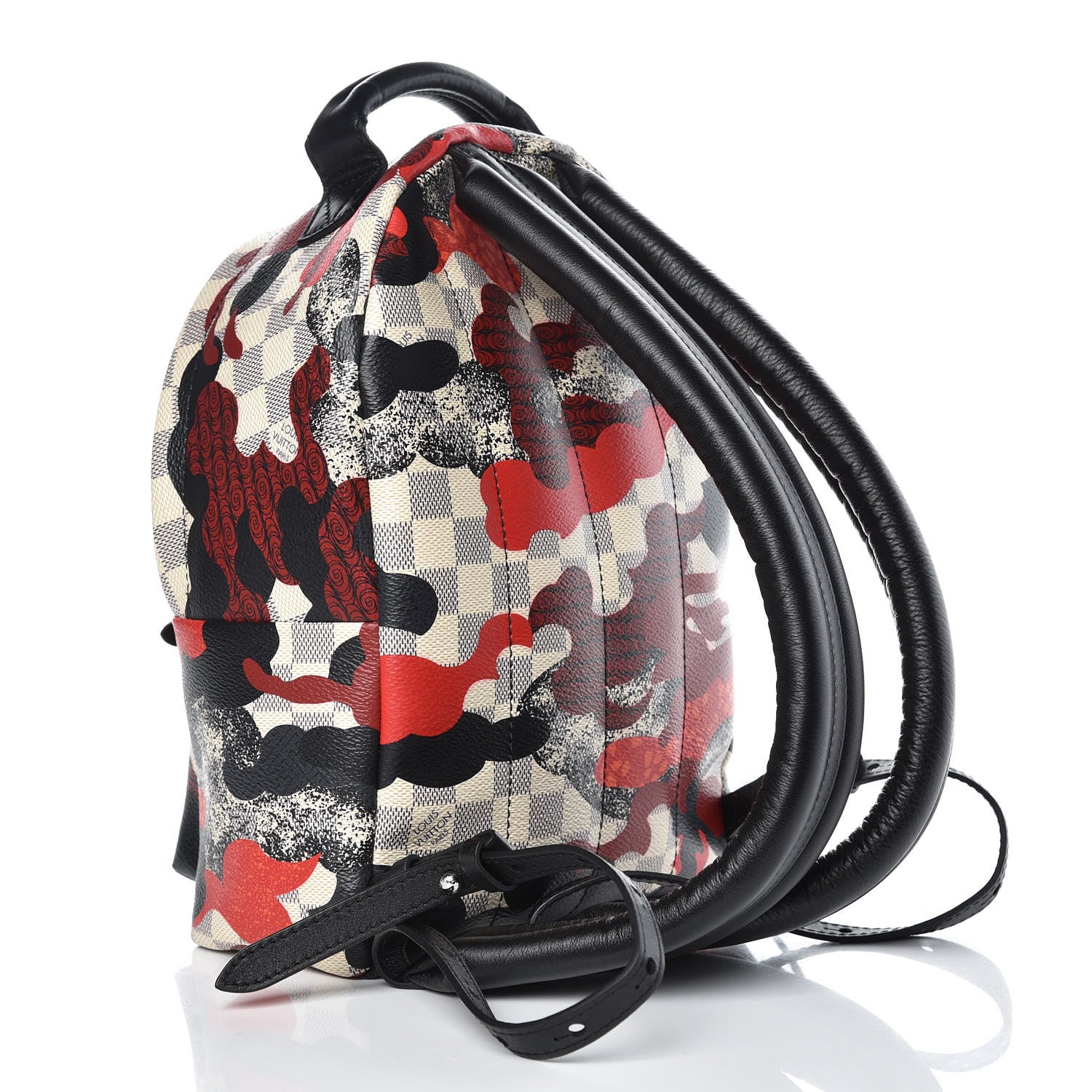 Louis Vuitton Damier Azur Patchwork Waves Palm Springs PM 3 of 12
