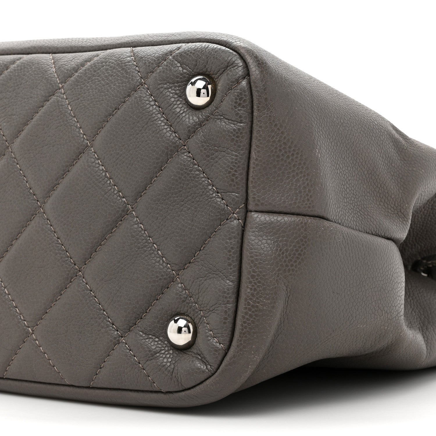 Chanel Caviar Timeless CC Soft Tote Dark Grey 11 of 18