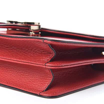 Gucci Dollar Calfskin Small Interlocking G Shoulder Bag Red 10 of 10