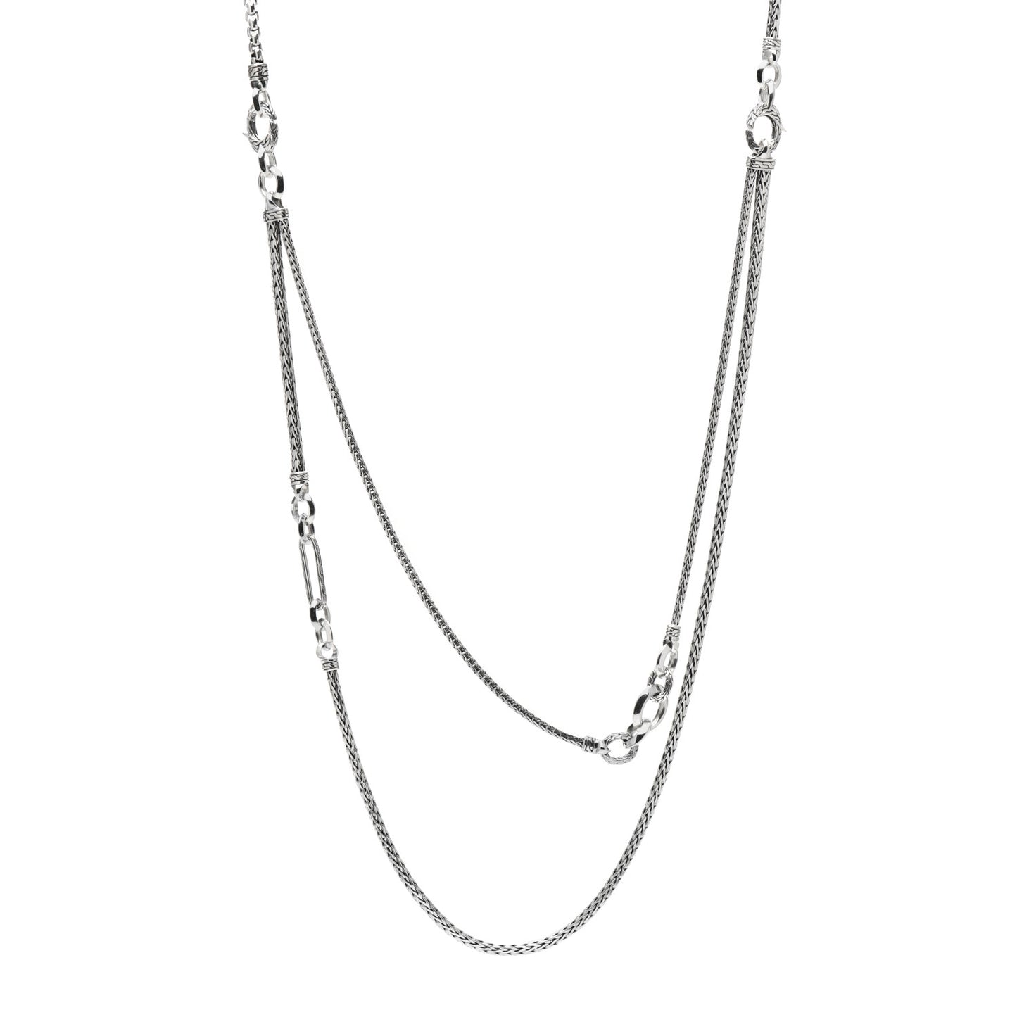 Sterling Silver Remix Hero Transformable Necklace