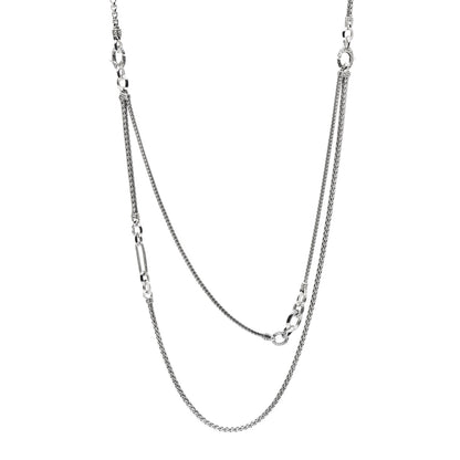 John Hardy Sterling Silver Remix Hero Transformable Necklace 1 of 4