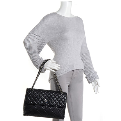 Chanel Calfskin Quilted In the Business Flap Bag Black 2 of 9