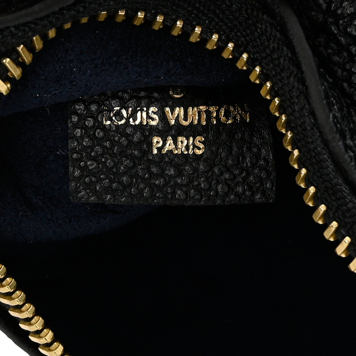 Louis Vuitton Empreinte Monogram Giant Neverfull MM Pochette Black 6 of 6